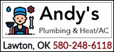 Andy's Plumbing Sponsorship Banner